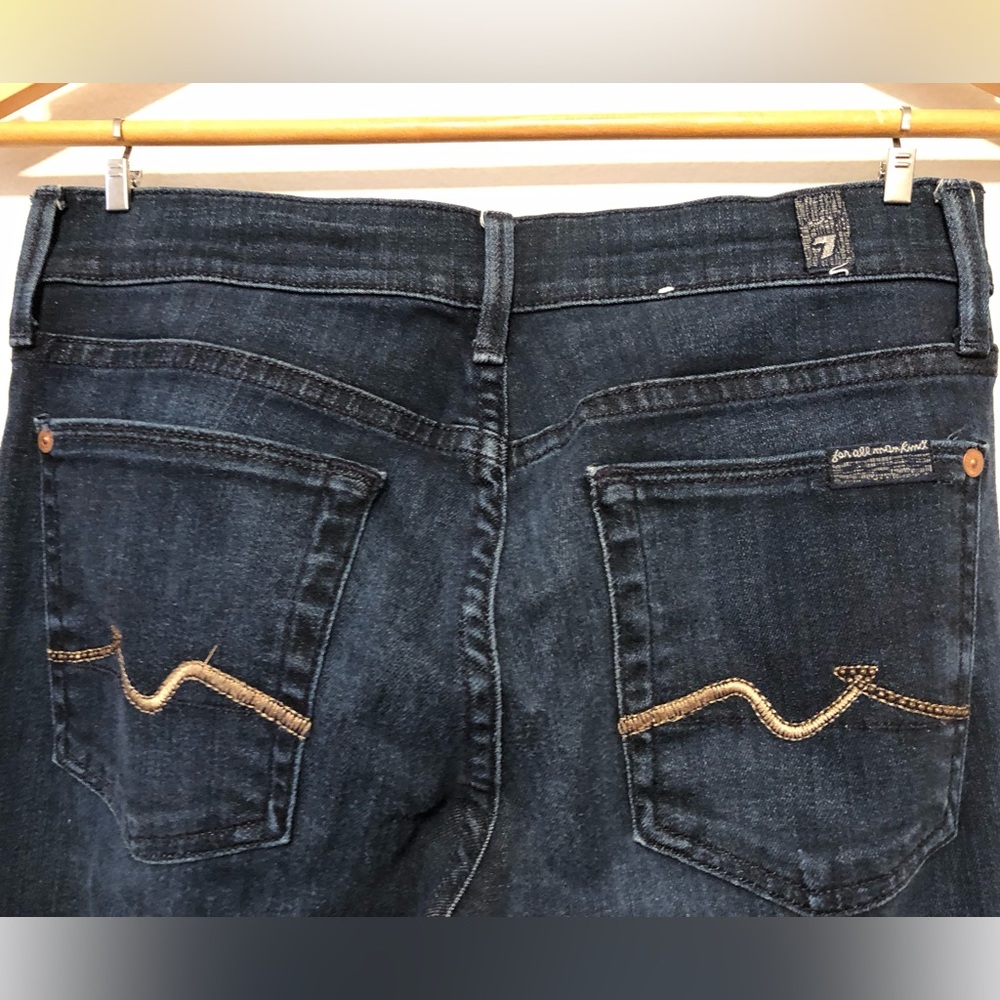 7 For All Mankind Size 27
Kaylie Midnight NY Dark Slim Boot-Cut Jeans - Picture 4 of 7